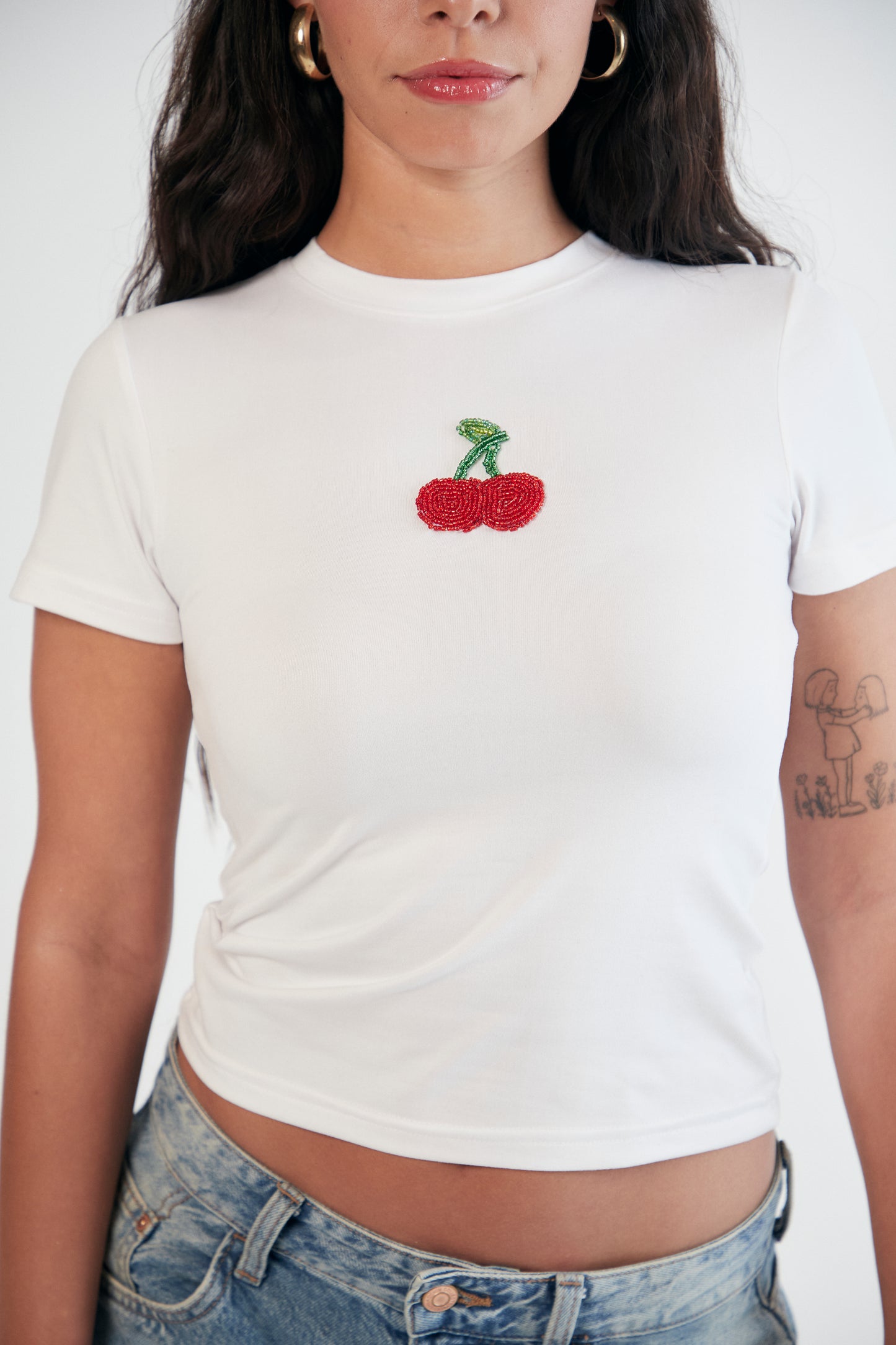 Cherry-on-Top Baby Tee