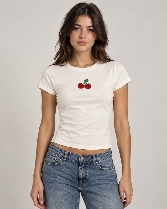 Cherry Crush Baby Tee