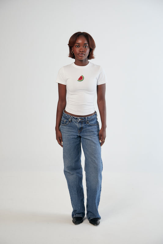 Melon Mood Baby Tee