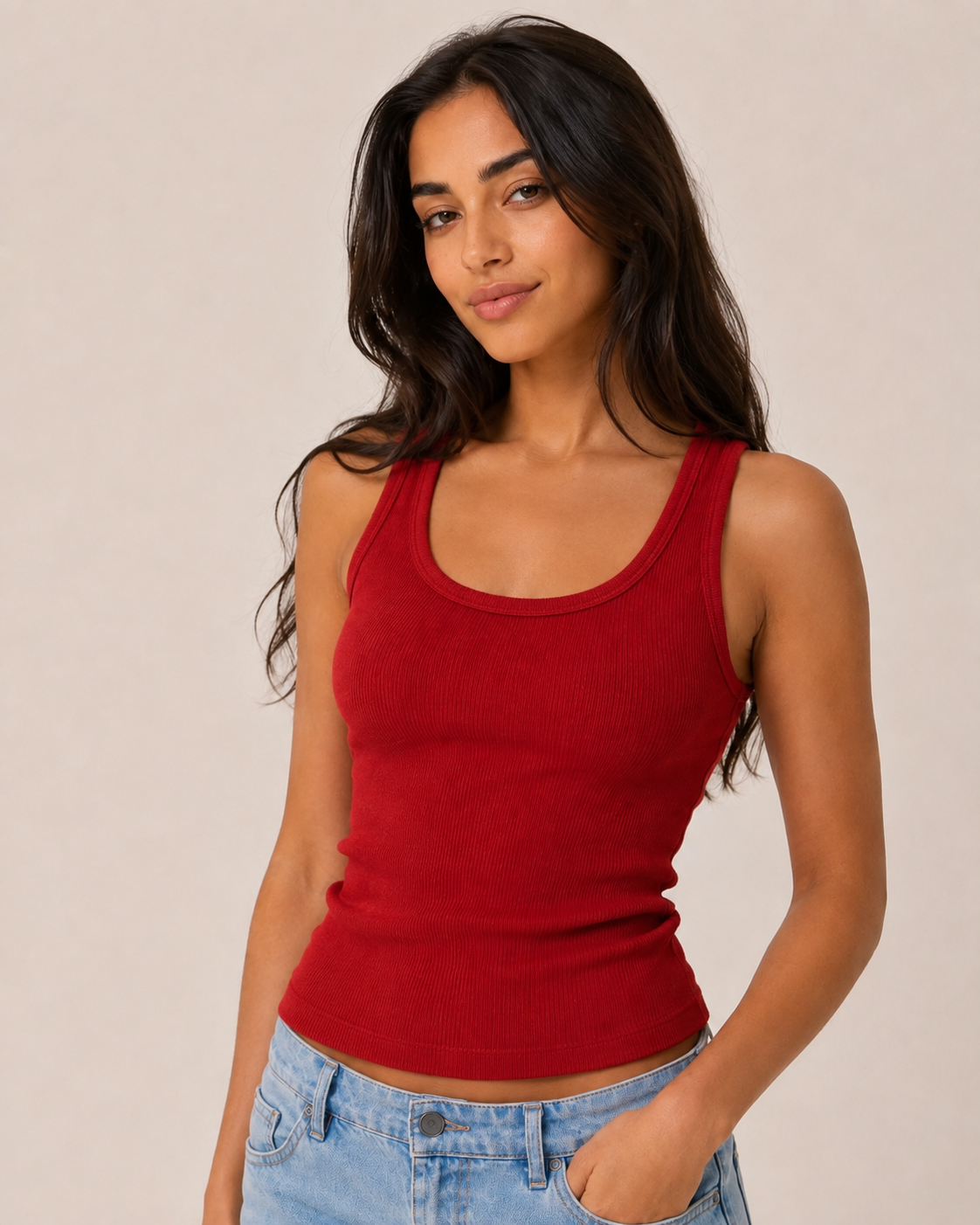 Cherry Red Tanktop