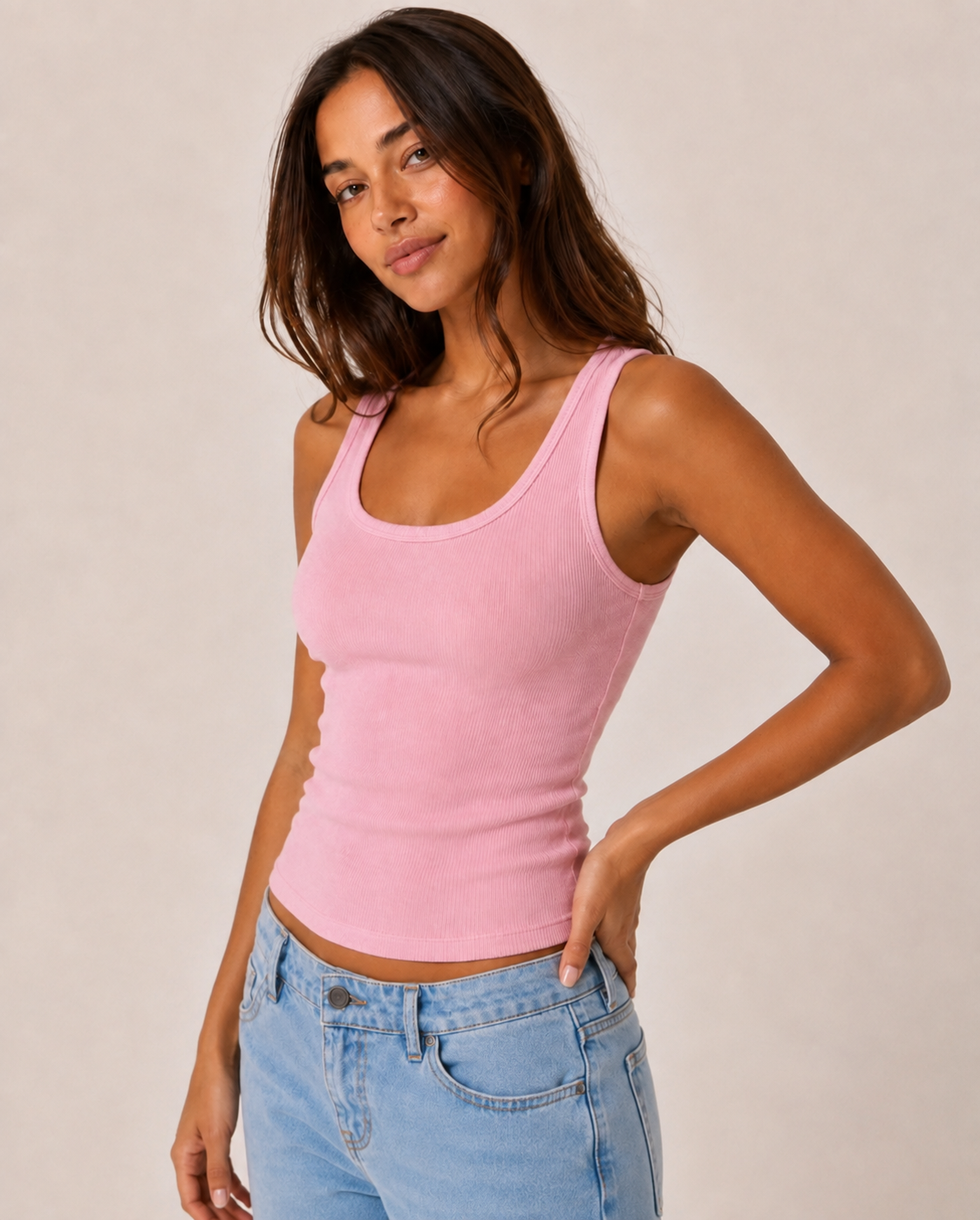 Baby Pink Tank Top